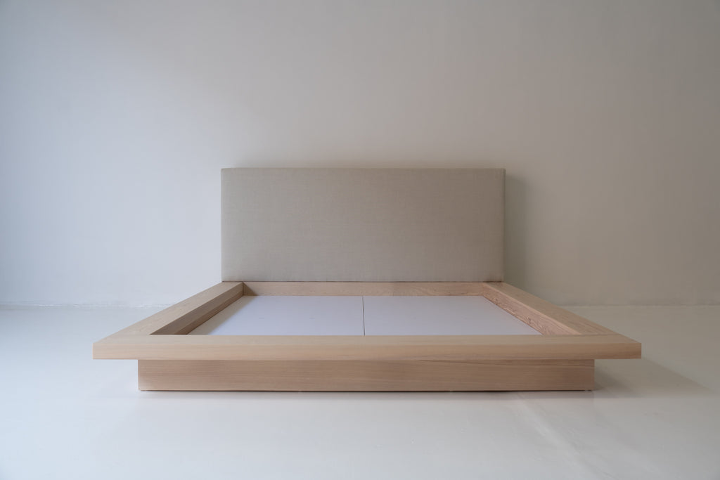 Lagoon Platform Bed Front View 1
