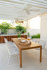 Laguna Teak Dining Table Customer Home