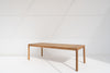 Laguna Teak Dining Table Side view