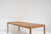Laguna Teak Dining Table Side view