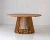 Lattice Round Dining Table Front View 3