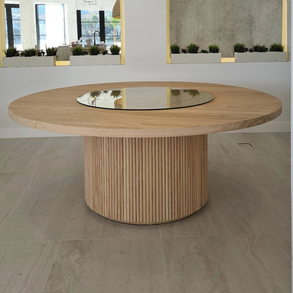 Lazy Susan Dining Table Indoor Perspective View 1