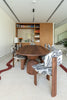 Lincoln Walnut Dining Table Indoor View 2