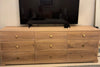 Linden Oak Chest of Drawers Actual Furniture Customer House View 2