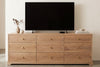 Linden Oak Chest of Drawers Indoor Perspective View 5