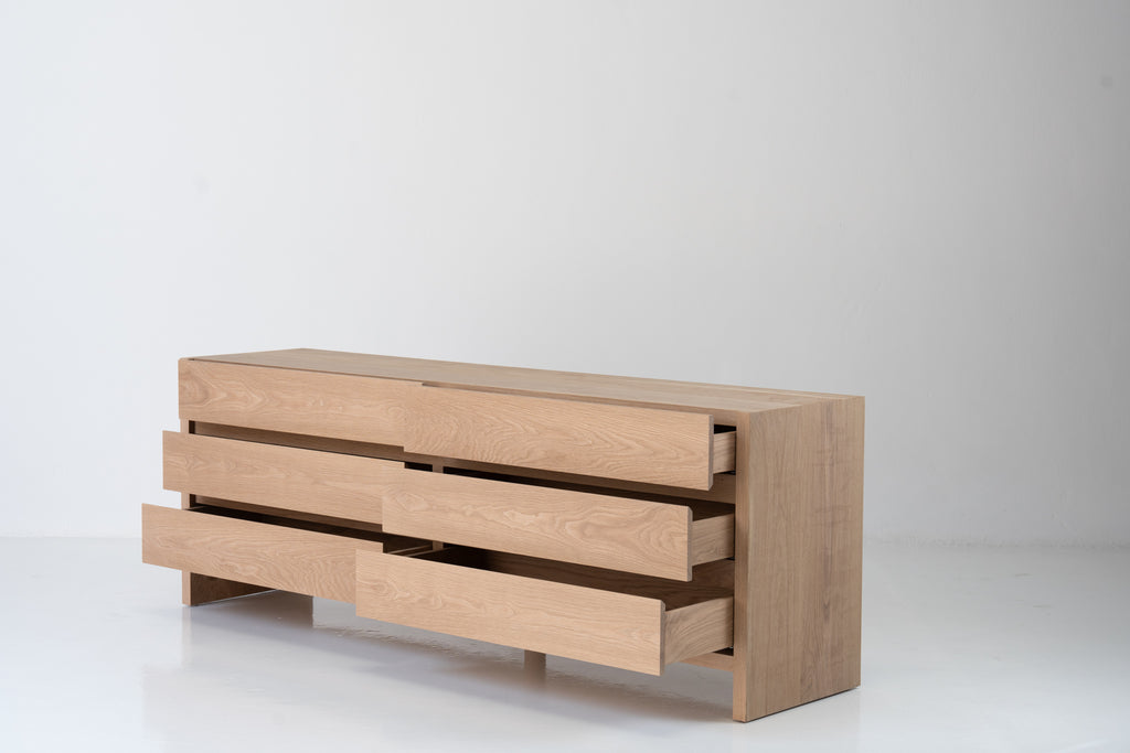 Linea Chest of Drawers Perspective View 6