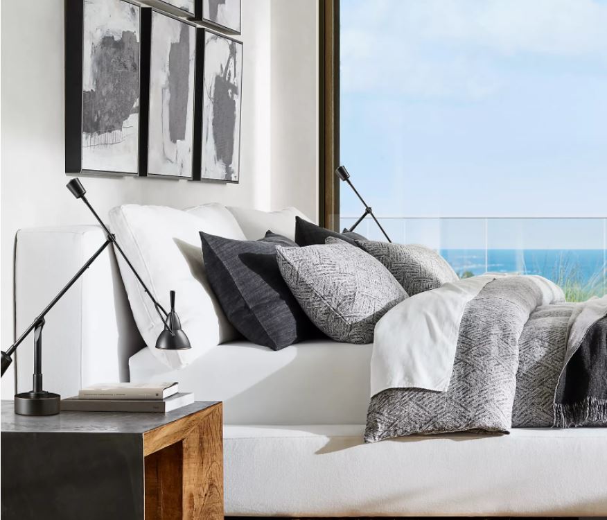 Linen Cloud Bed Customer Home 4