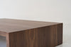 Loft Walnut Coffee Table Detailed Top Texture View 1