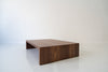 Loft Walnut Coffee Table Perspective View 2