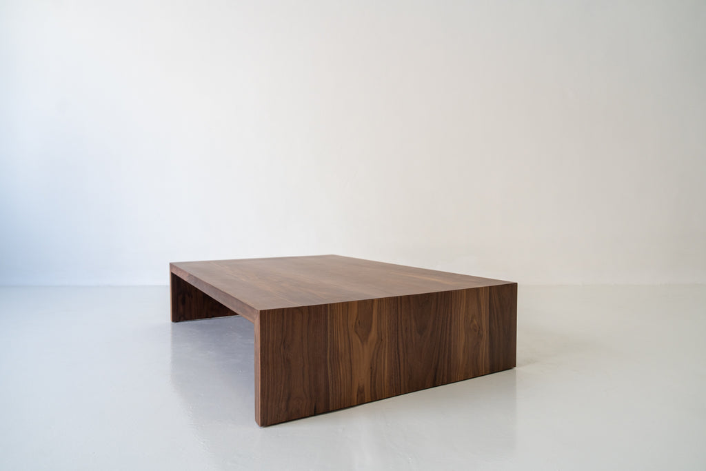 Loft Walnut Coffee Table Perspective View 2