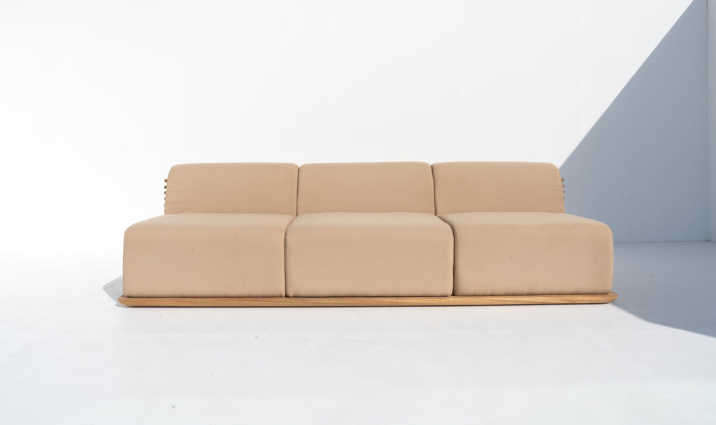 Louvre Outdoor Sofa – 3 Seater Front view