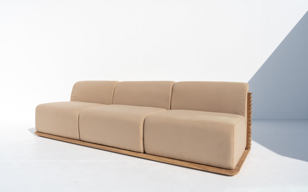 Louvre Outdoor Sofa – 3 Seater Side view