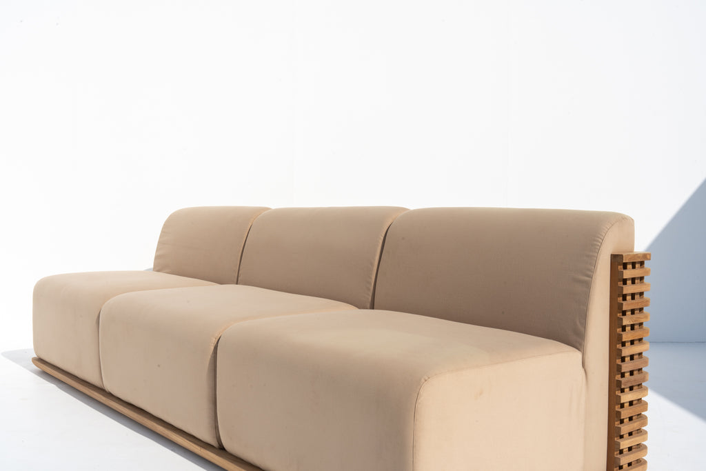 Louvre Outdoor Sofa – 3 Seater Side view