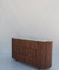 Luca Calacatta Walnut Dresser Perspective View 2