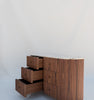 Luca Calacatta Walnut Dresser Perspective View 5
