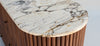 Luca Calacatta Walnut Dresser Top Marble View 2