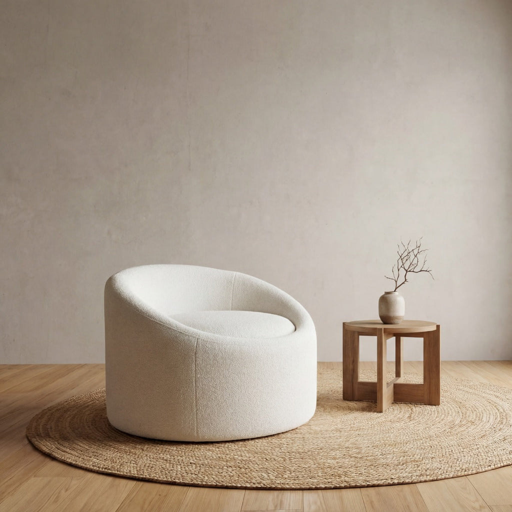 Luma Boucle Chair Indoor View 1