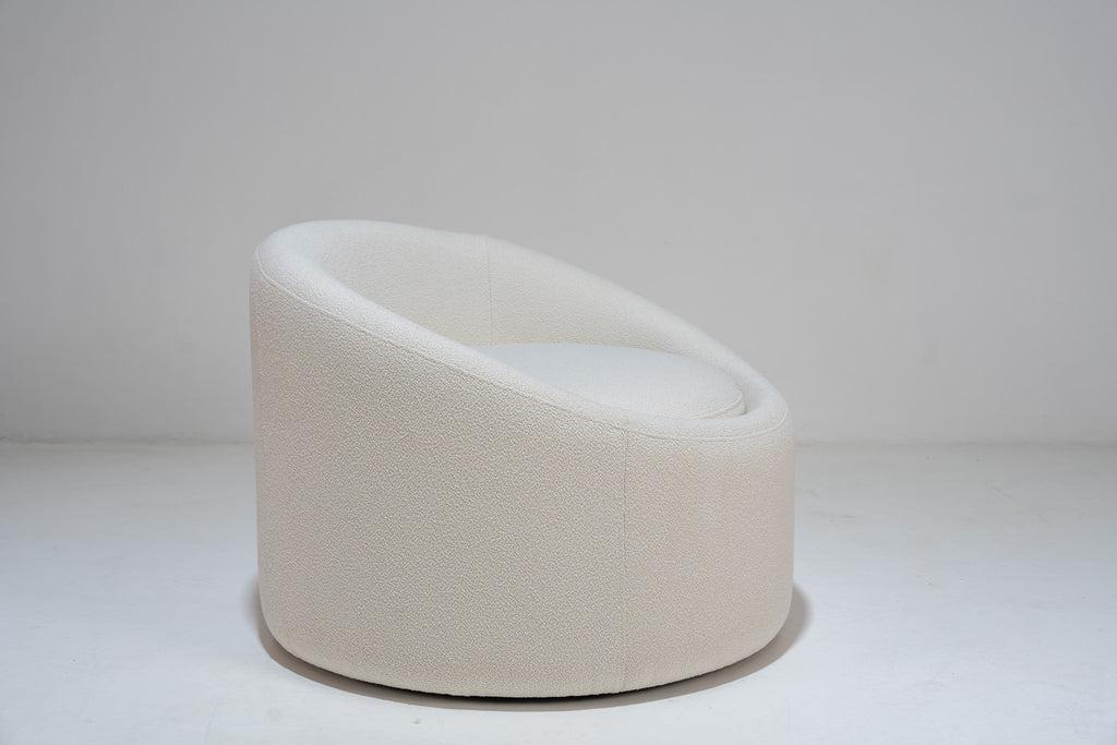 Luma Boucle Chair Perspective View 2