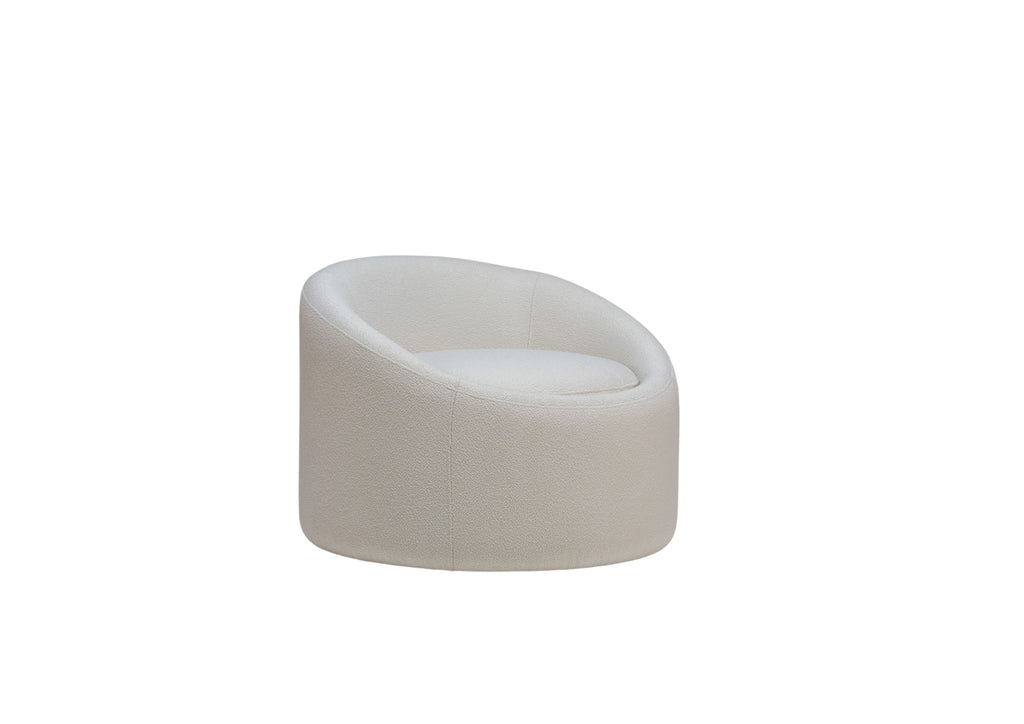 Luma Boucle Chair Perspective View 5