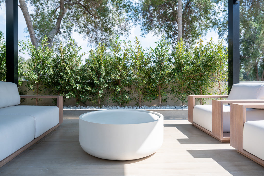 Luna Microcement Coffee Table