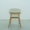 Luna Oak Dining Chair Back view