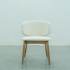Luna Oak Dining Chair Front view