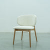 Luna Oak Dining Chair Side view