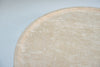Luna Travertine Coffee Table Detailed Top Texture View 9