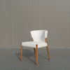 Lyra Oak & Leather Chair