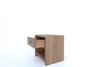 Madison Oak Bedside Table Side view 2