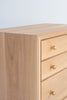 Madison Oak Chest of Drawers Details Texture View 3