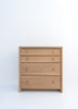 Madison Oak Chest of Drawers Front View 5