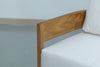 Mahra Teak 3 Seater Sofa Front view