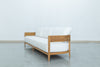 Mahra Teak 3 Seater Sofa Side view