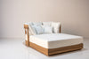 Mahra Teak Daybed Perspective View 2