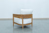 Mahra Teak Single Seater Back view