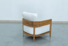 Mahra Teak Single Seater Back view