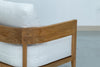 Mahra Teak Single Seater Back view
