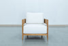Mahra Teak Single Seater Front view