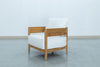 Mahra Teak Single Seater Side view
