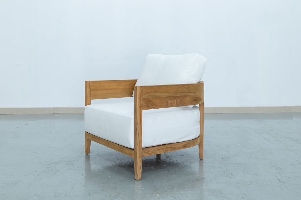 Mahra Teak Single Seater Side view