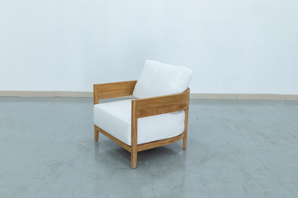 Mahra Teak Single Seater Side view