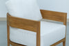 Mahra Teak Single Seater Side view