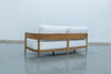 Mahra Teak Two Seater Sofa Back view