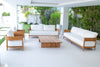 Mahra Teak Two Seater Sofa Customer Home