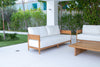 Mahra Teak Two Seater Sofa Customer Home