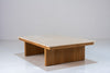 Mahra Travertine Coffee Table Perspective View 4