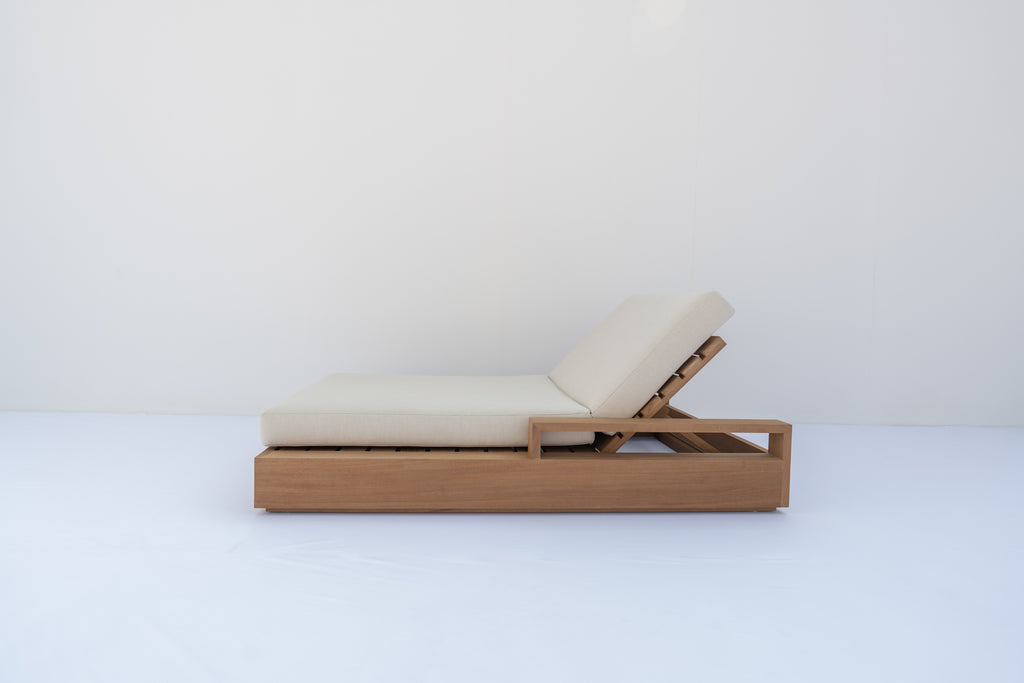Malaga Double Sun Lounger Perspective View 6