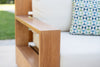 Malaga Teak L Shaped Sofa Customer Home