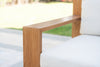 Malaga Teak L Shaped Sofa Customer Home